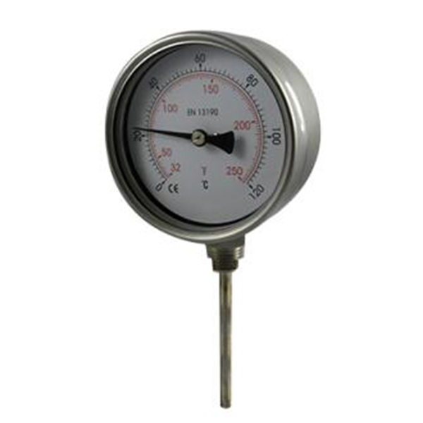 All stainless steel bimetal thermometer