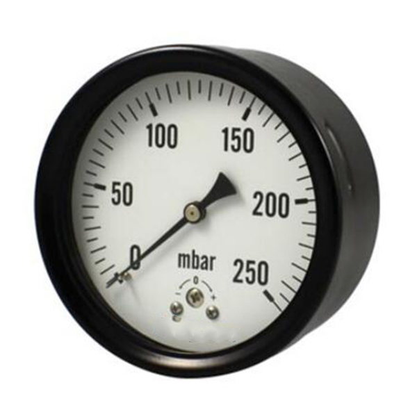 Mbar low pressure gauge